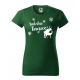 Dámské triko - Radostné Vánoce s jeleny